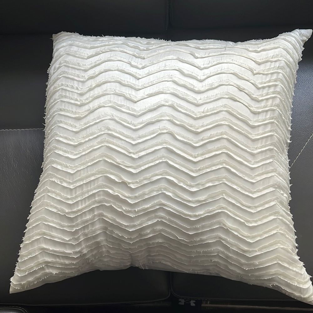Silk decorative accent pillow
